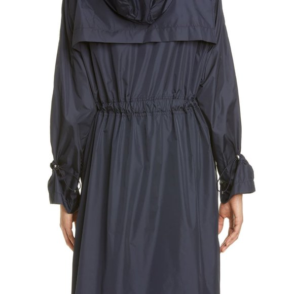 New Authentic Ceruleum Longline Rain Jacket